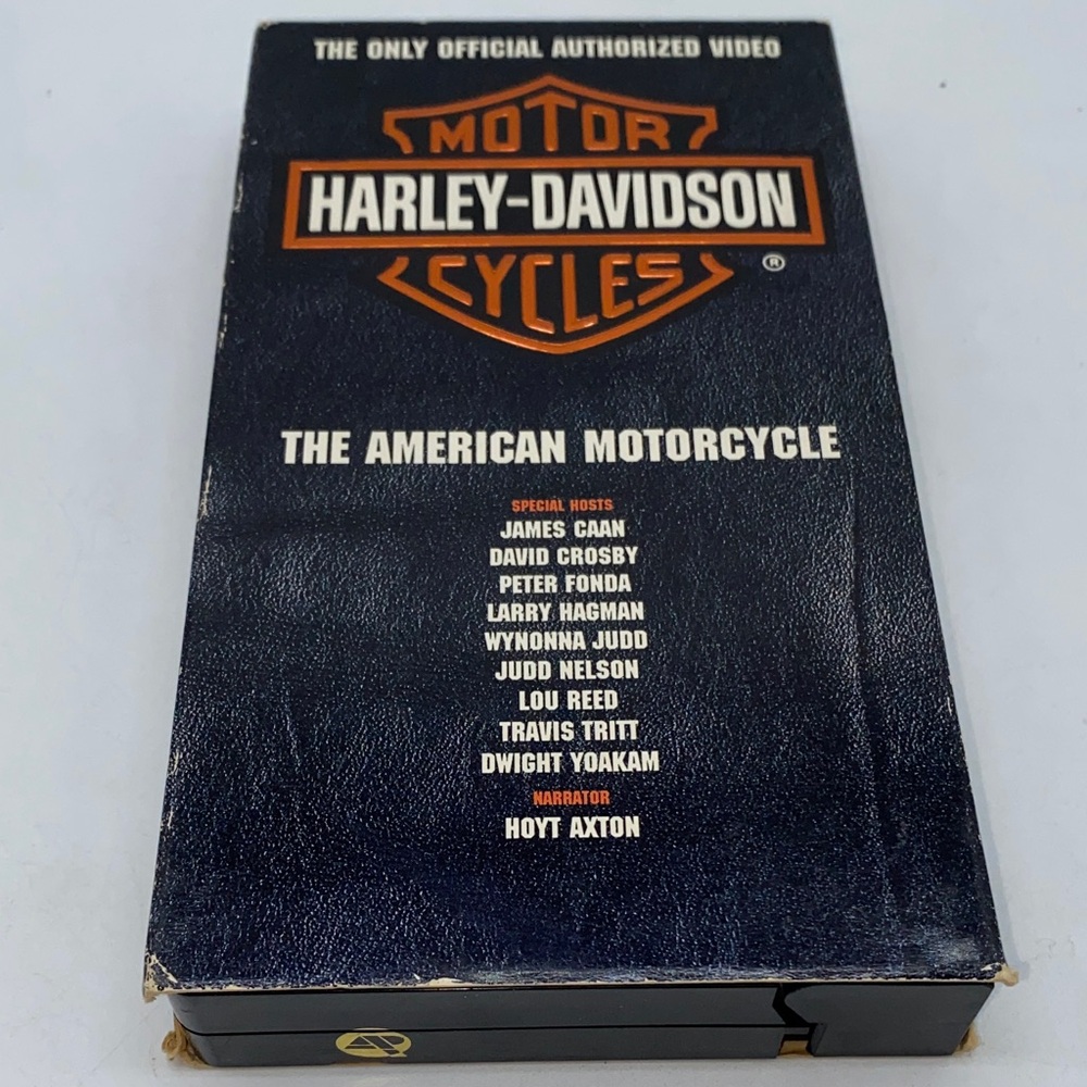 Harley-Davidson The American Motorcycle VHS Video 1993